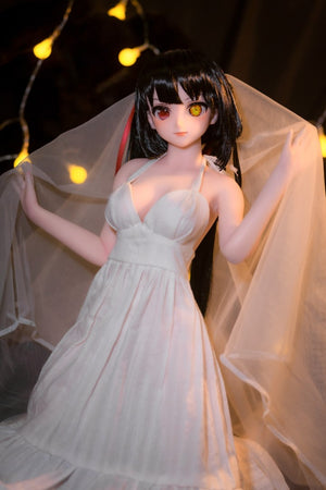 Kurumi sexpuppe (Climax Doll Mini 60 cm B-cup Silikon)