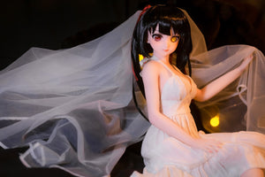 Kurumi sexpuppe (Climax Doll Mini 60 cm B-cup Silikon)