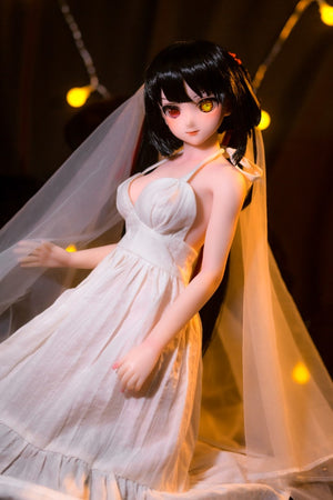 Kurumi sexpuppe (Climax Doll Mini 60 cm B-cup Silikon)
