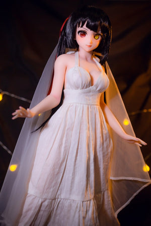 Kurumi sexpuppe (Climax Doll Mini 60 cm B-cup Silikon)