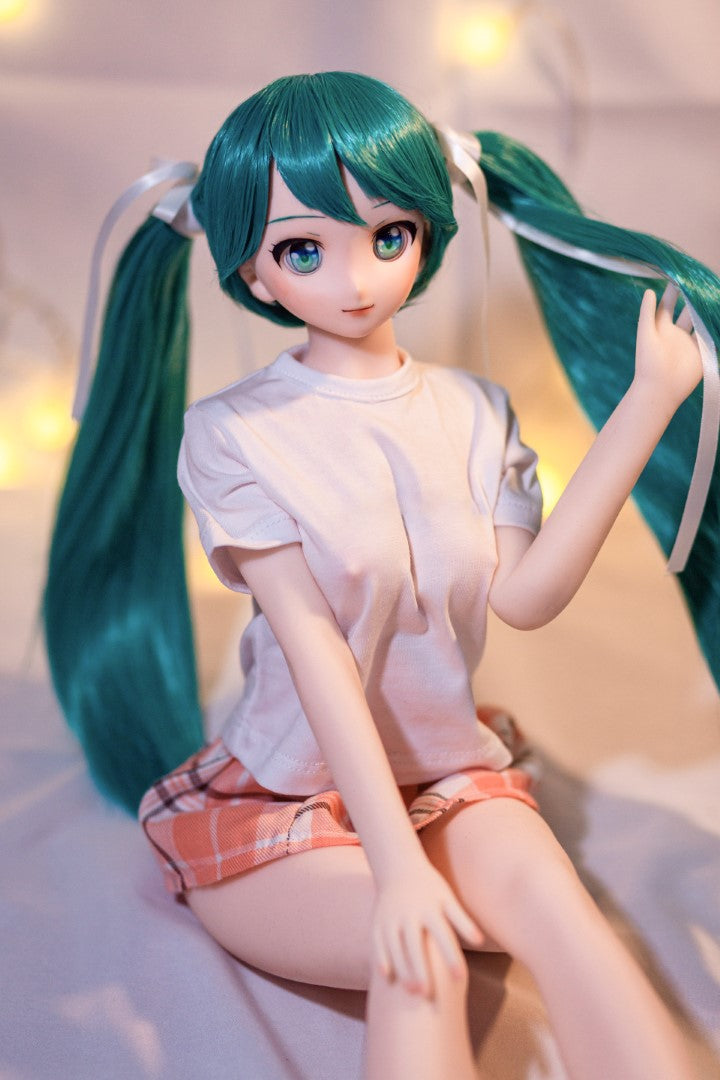 Miku-sekspop (Climax Doll Mini 60cm B-cup siliconen)