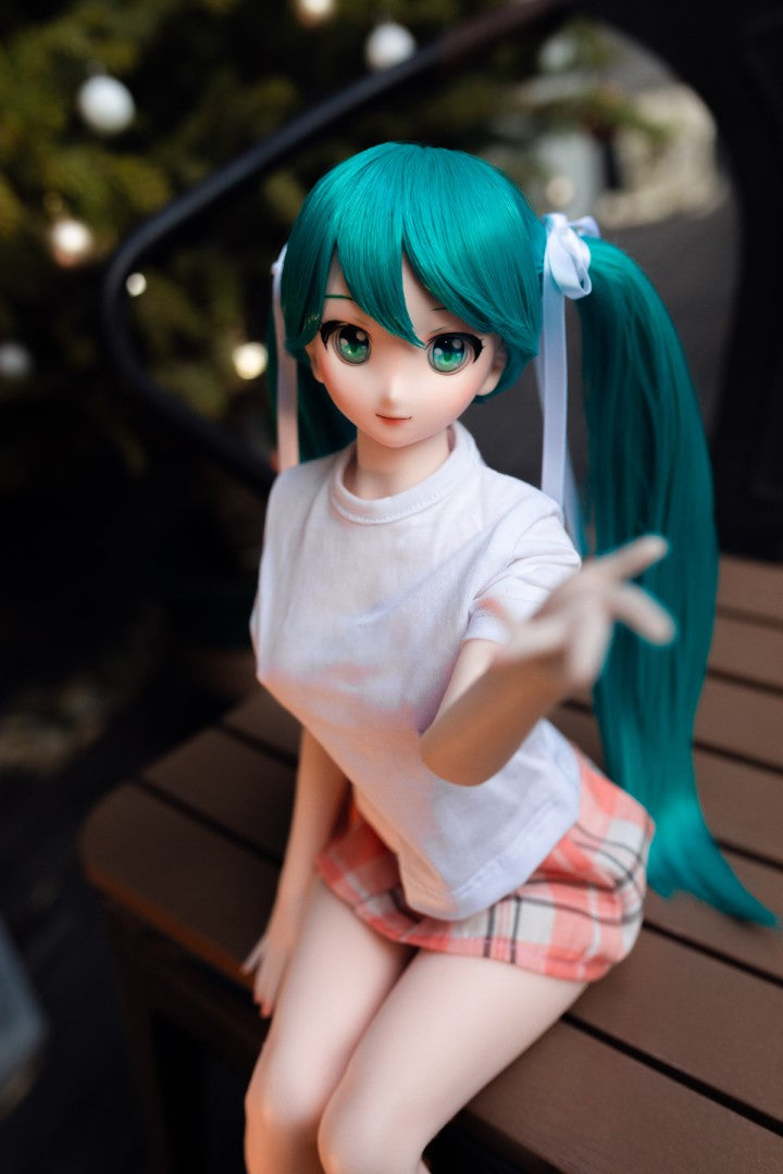 Miku-sekspop (Climax Doll Mini 60cm B-cup siliconen)