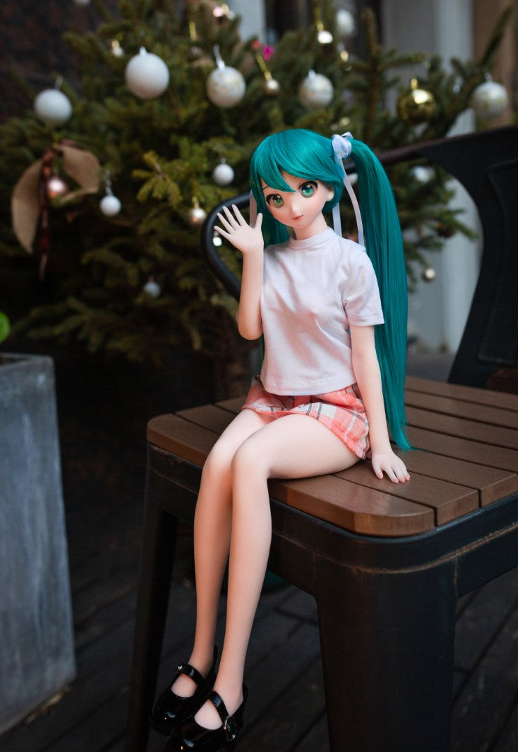 Miku-sekspop (Climax Doll Mini 60cm B-cup siliconen)