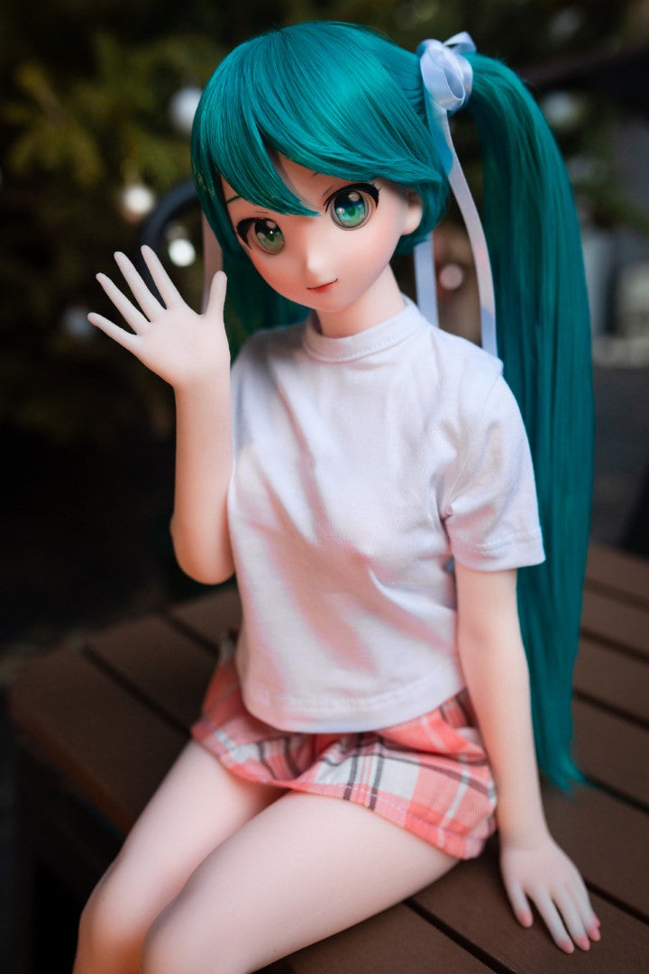 Miku-sekspop (Climax Doll Mini 60cm B-cup siliconen)