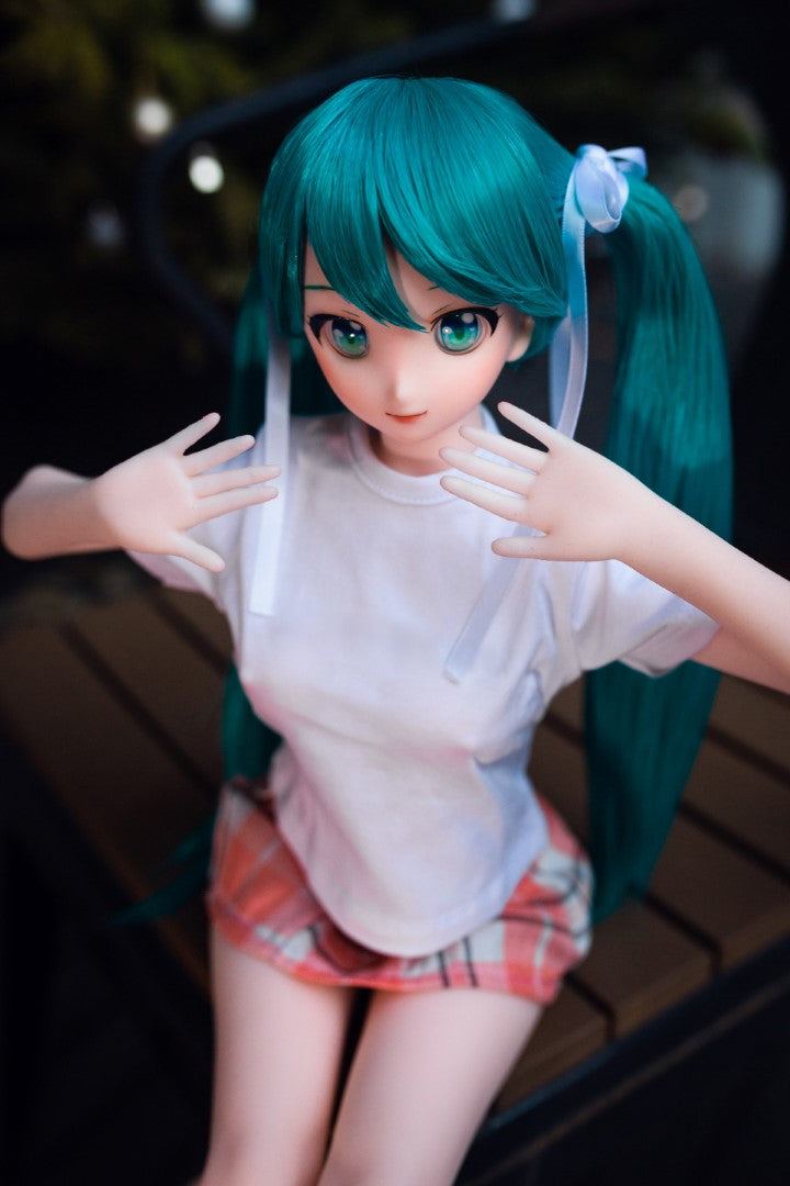 Miku-sekspop (Climax Doll Mini 60cm B-cup siliconen)