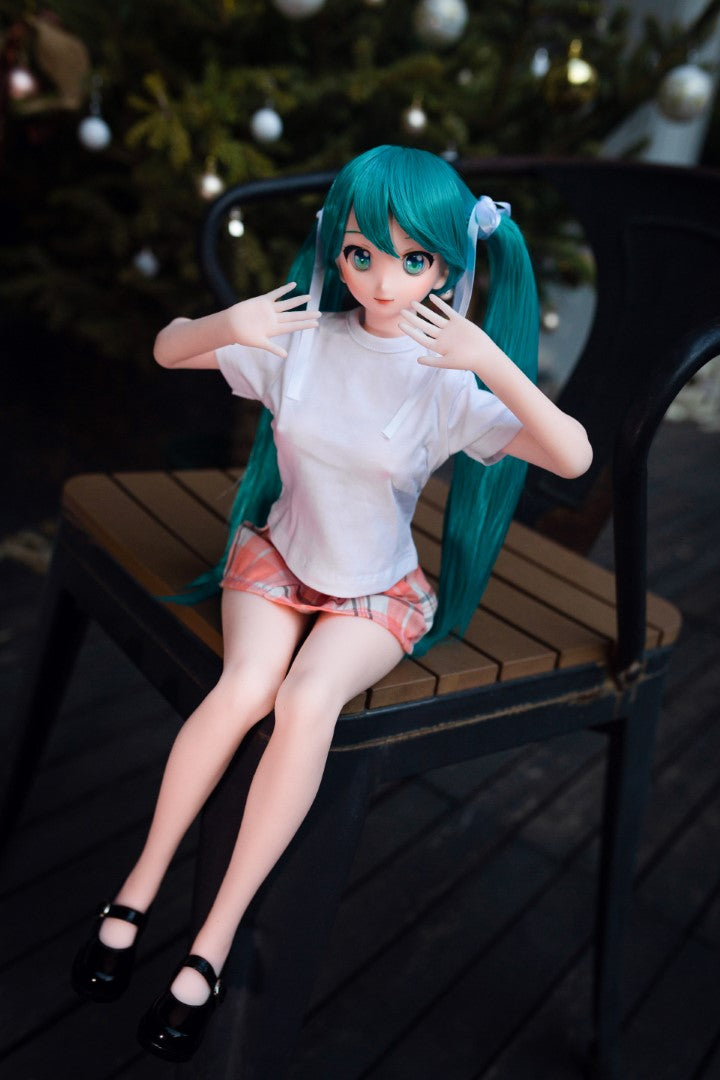 Miku-sekspop (Climax Doll Mini 60cm B-cup siliconen)