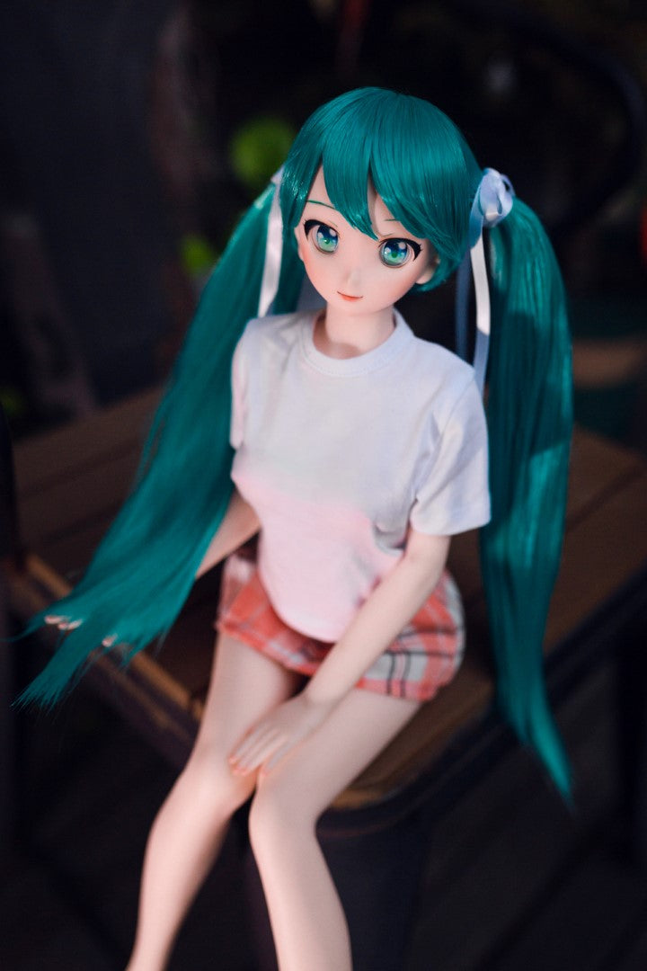 Miku-sekspop (Climax Doll Mini 60cm B-cup siliconen)