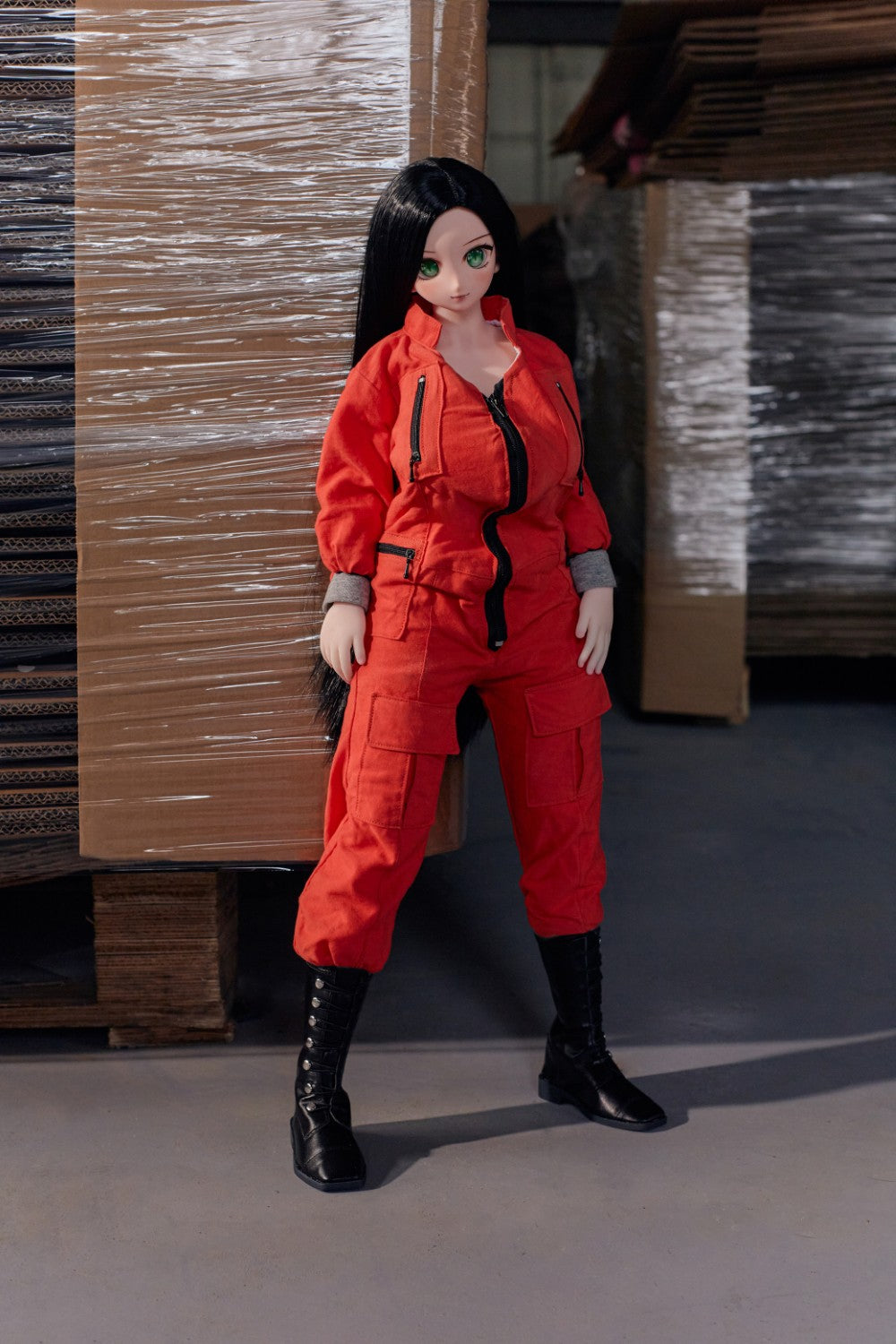 Rina sekspop (Climax Doll Mini 60cm G-cup siliconen)