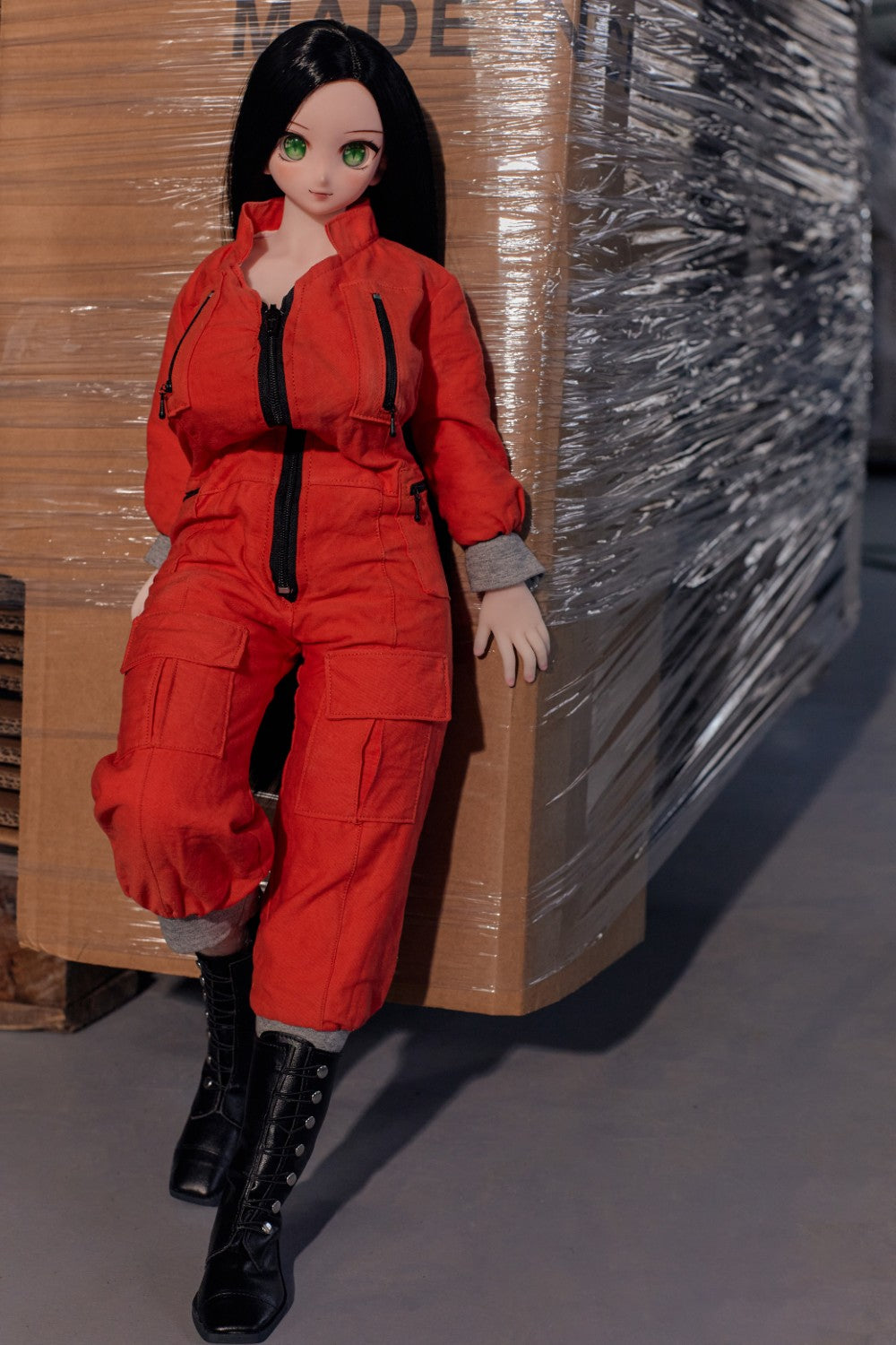 Rina sekspop (Climax Doll Mini 60cm G-cup siliconen)