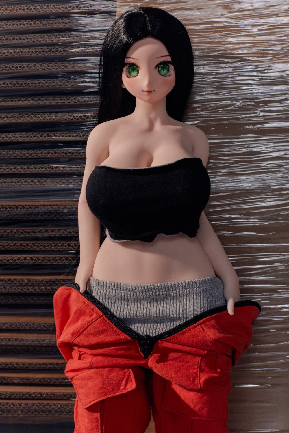 Rina sekspop (Climax Doll Mini 60cm G-cup siliconen)