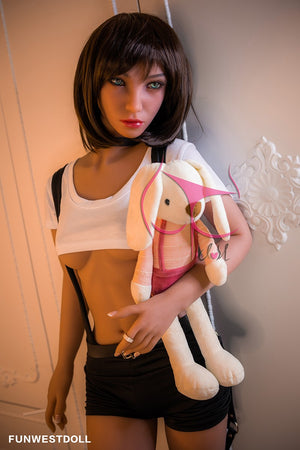 Jade poupée sexuelle (FunWest Doll 140cm A-Cup # 019 TPE)