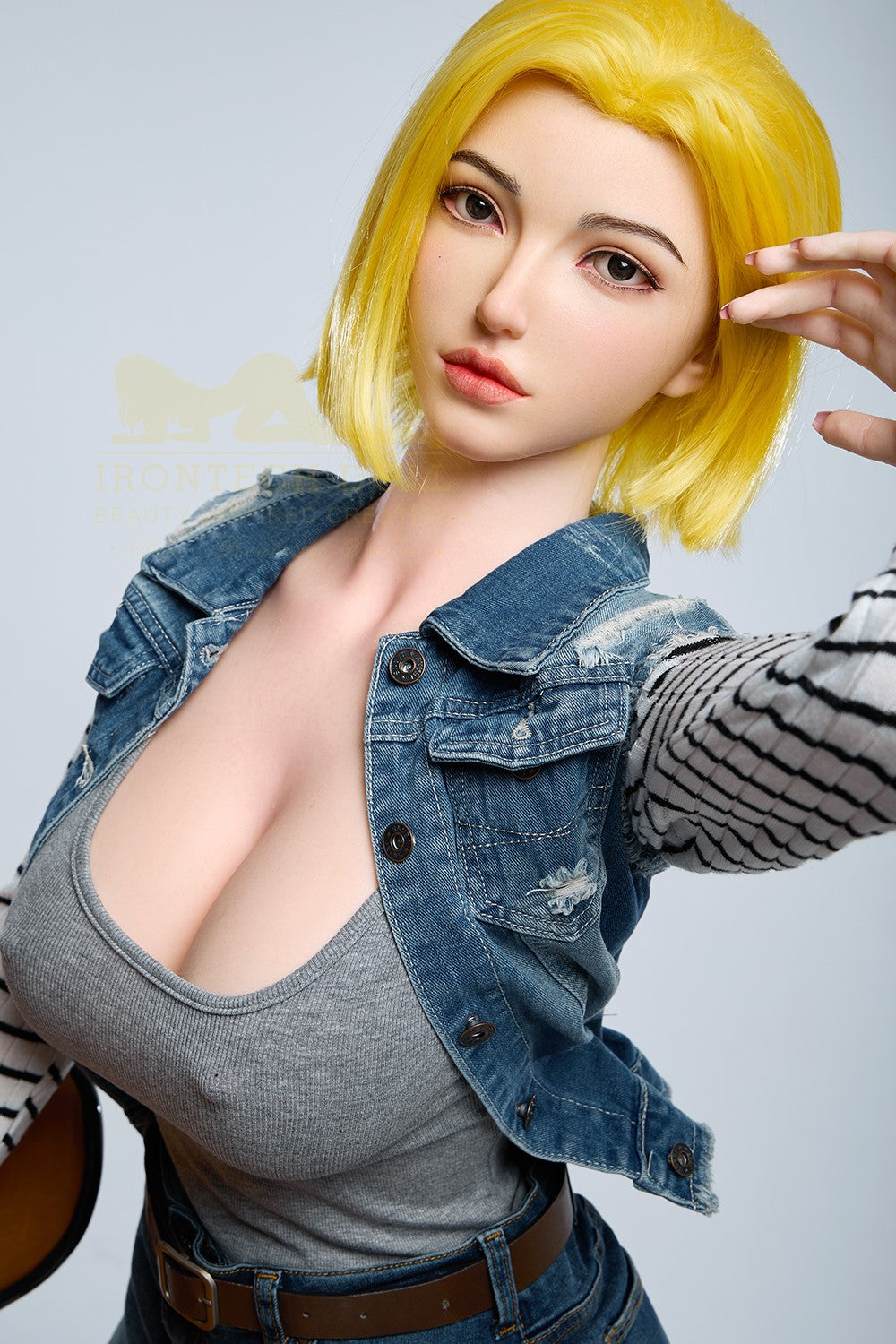 Joline Android 18 poupée sexuelle (Irontech Doll 159 cm (Coupe G S41 Silicone)
