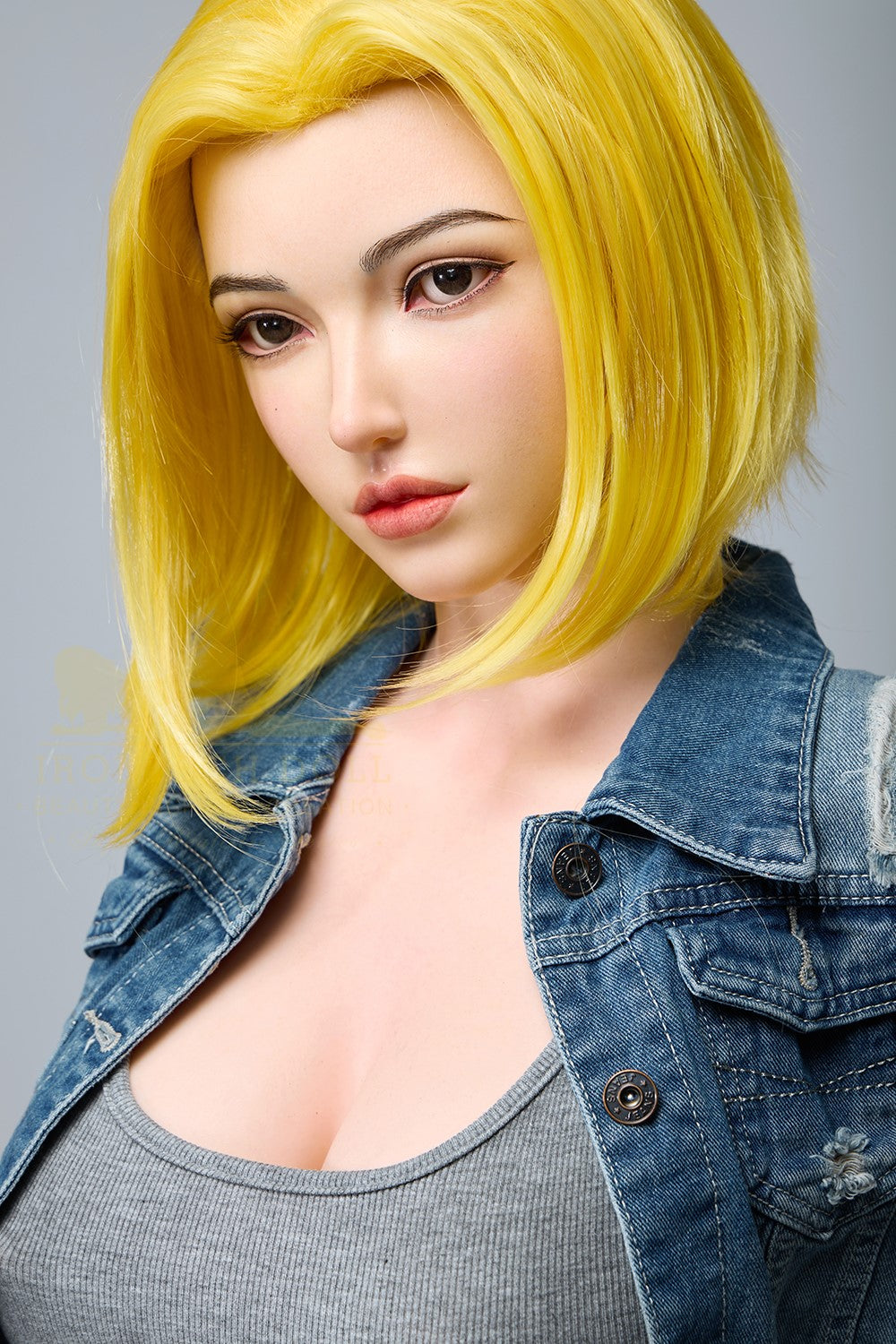 Joline Android 18 poupée sexuelle (Irontech Doll 159 cm (Coupe G S41 Silicone)