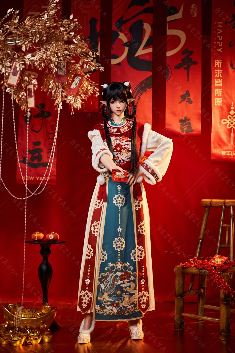 Calla sekspop (Bezlya Doll 163 cm E-cup 2.2CF siliconen)