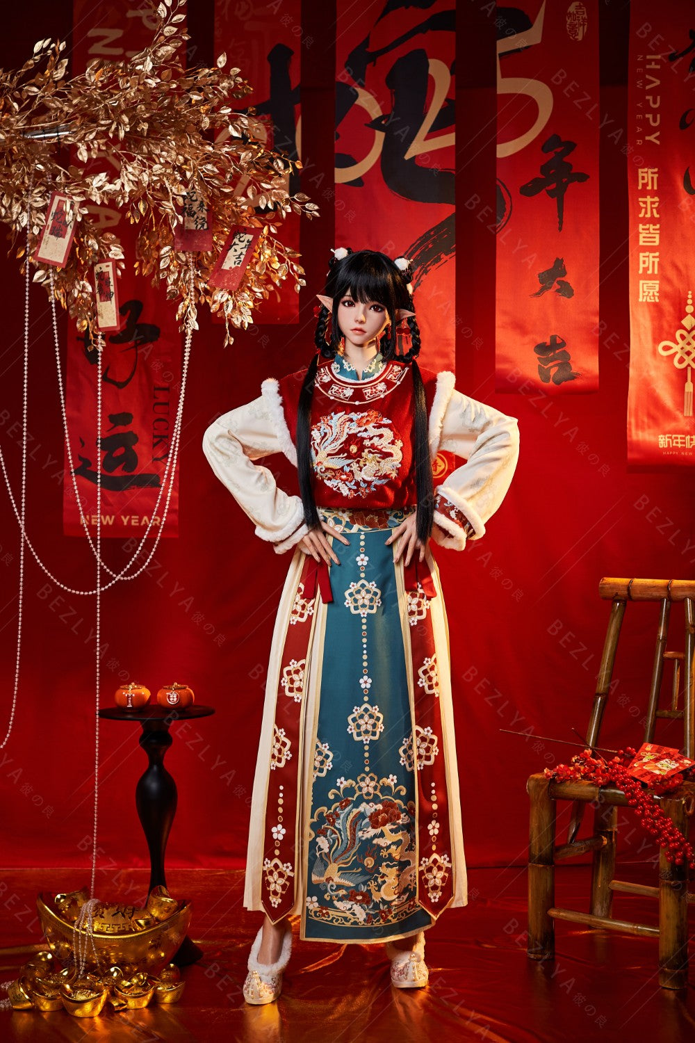 Calla sekspop (Bezlya Doll 163 cm E-cup 2.2CF siliconen)