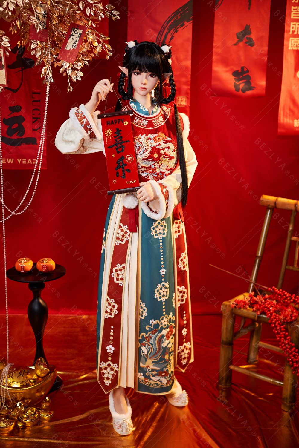 Calla sekspop (Bezlya Doll 163 cm E-cup 2.2CF siliconen)