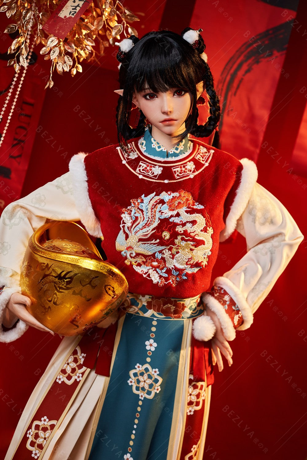 Calla sekspop (Bezlya Doll 163 cm E-cup 2.2CF siliconen)