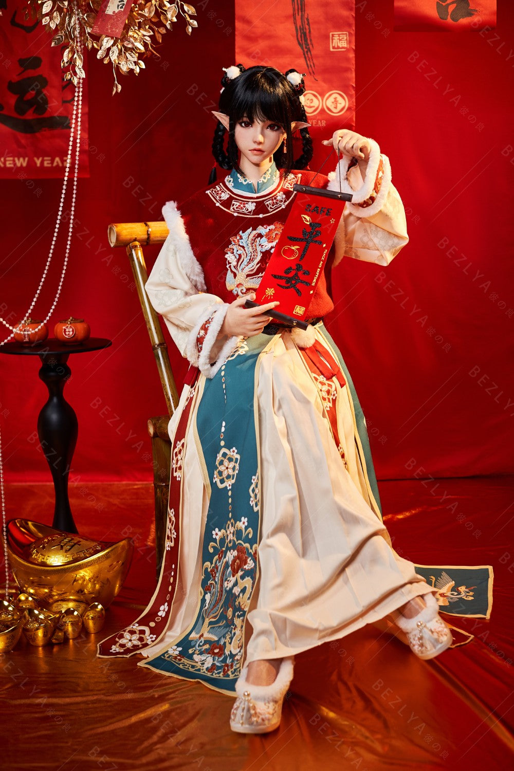 Calla sekspop (Bezlya Doll 163 cm E-cup 2.2CF siliconen)