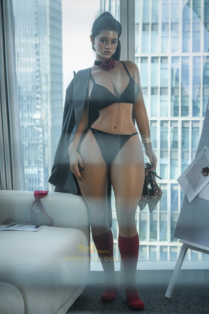 Tyra sekspop (Irontech Doll 164 cm E-cup S55 siliconen)