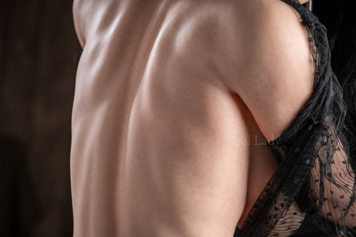 Hailey-sekspop (Real Lady 159 cm F-Cup R12 siliconen)