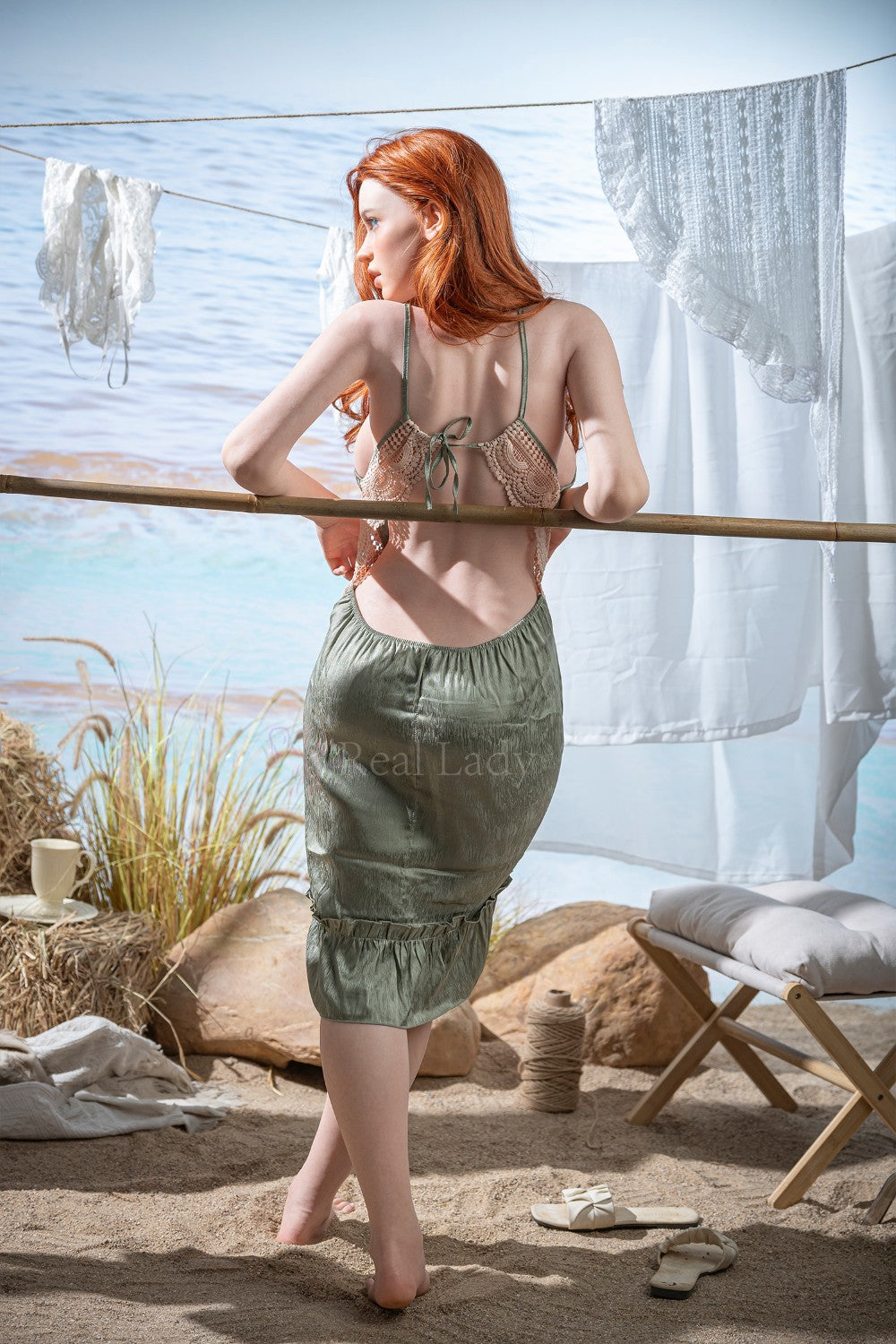 Hailey poupée sexuelle (Real Lady 159 cm F-Cup R12 Silicone)