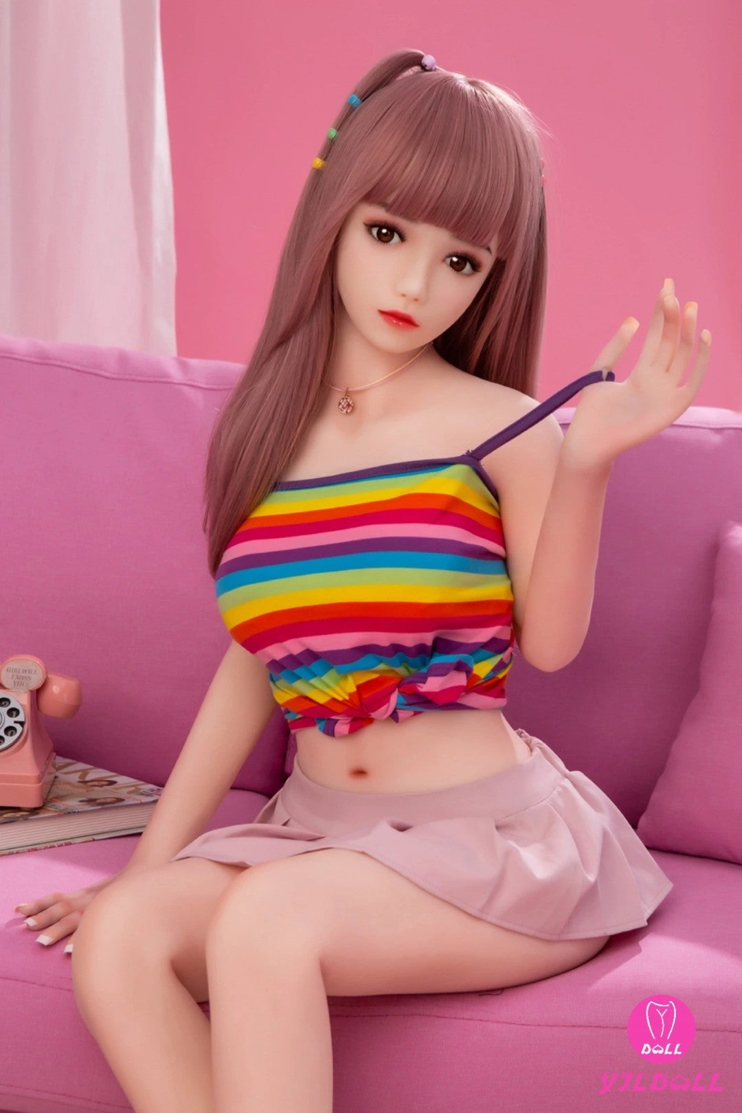 Bertha Sex Doll (YJL Doll 148cm c-cup #175 tpe+siliconen)