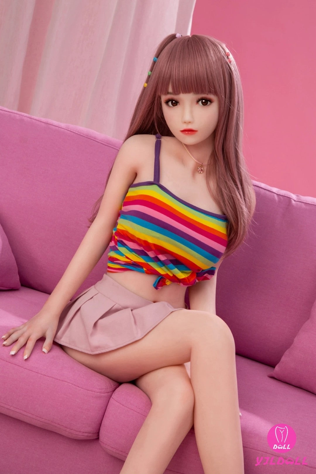Bertha-sekspop (YJL Doll 148cm C-Cup #175 TPE+Siliconen)