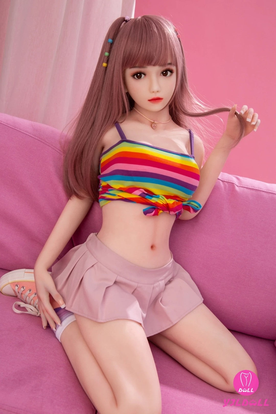 Bertha-sekspop (YJL Doll 148cm C-Cup #175 TPE+Siliconen)