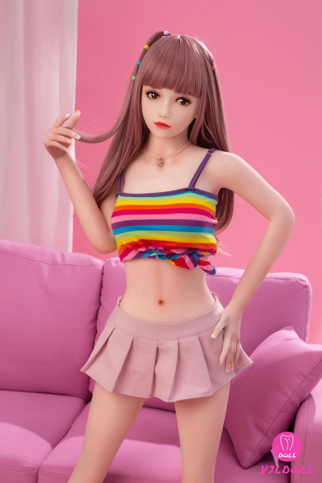 Bertha Sex Doll (YJL Doll 148cm c-cup #175 tpe+siliconen)