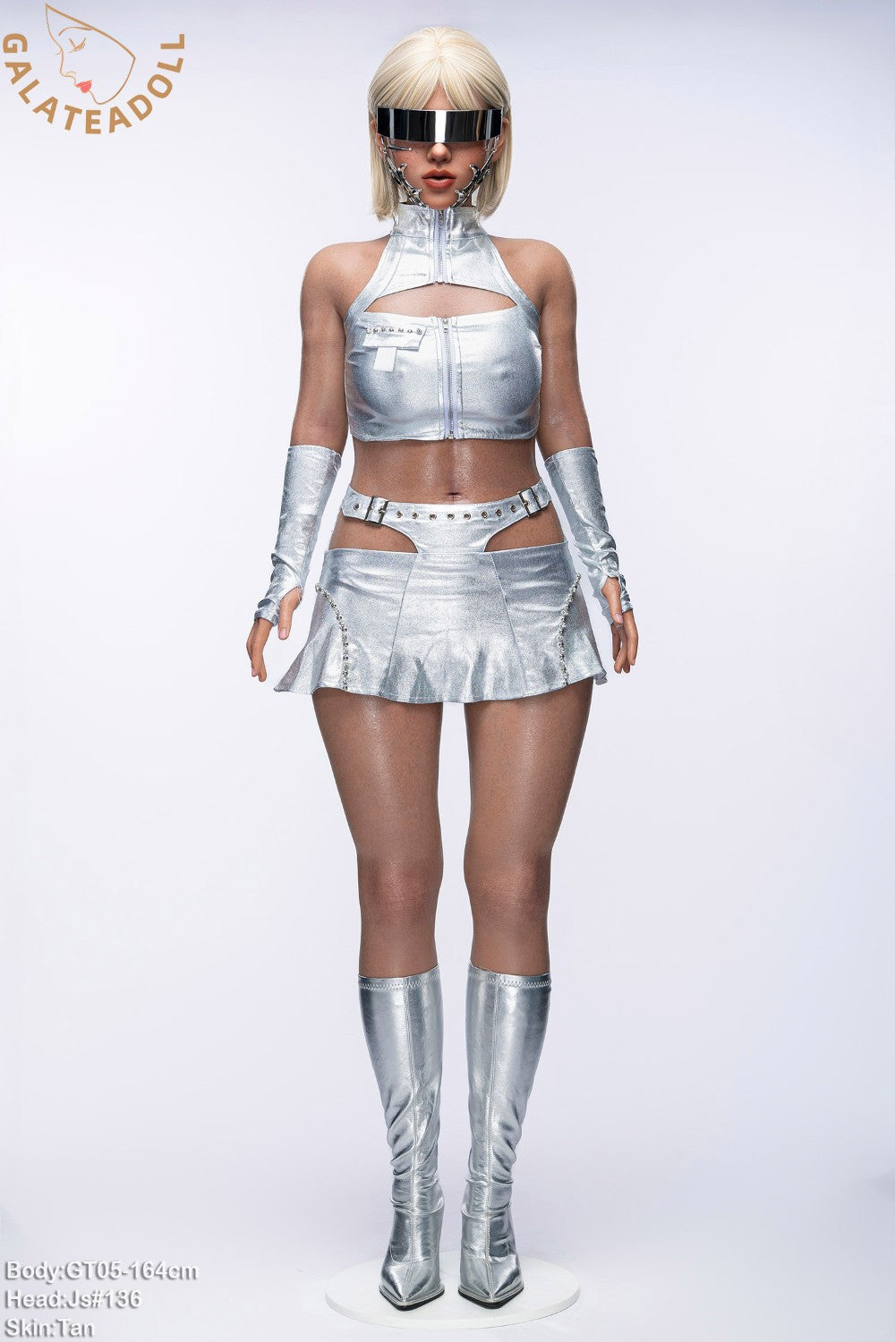 Alaska poupée sexuelle (Galatea Doll 164 cm (B-Cup #136 Silicone)