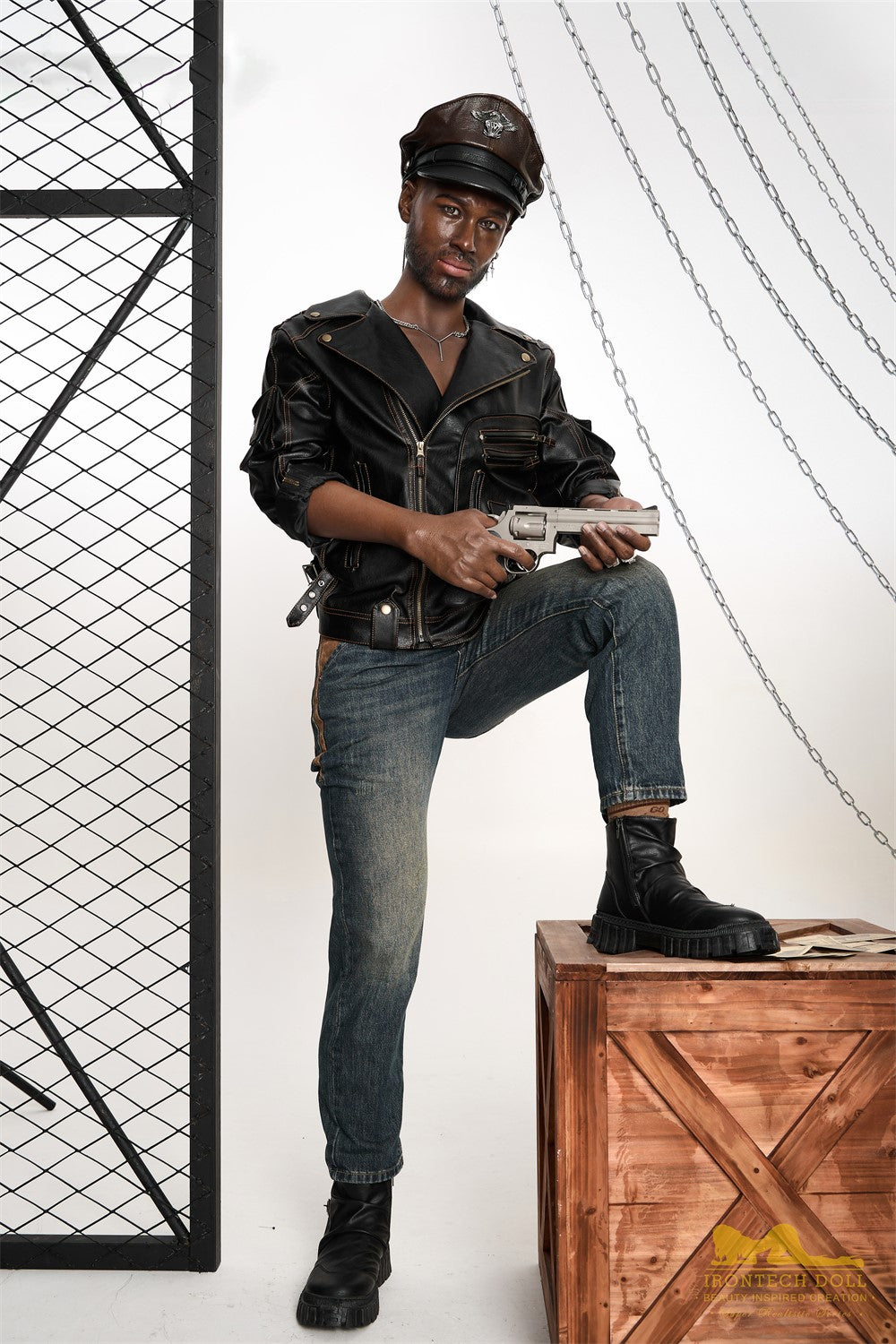 Bill mâle poupée sexuelle (Irontech Doll 176 cm M7 Silicone)