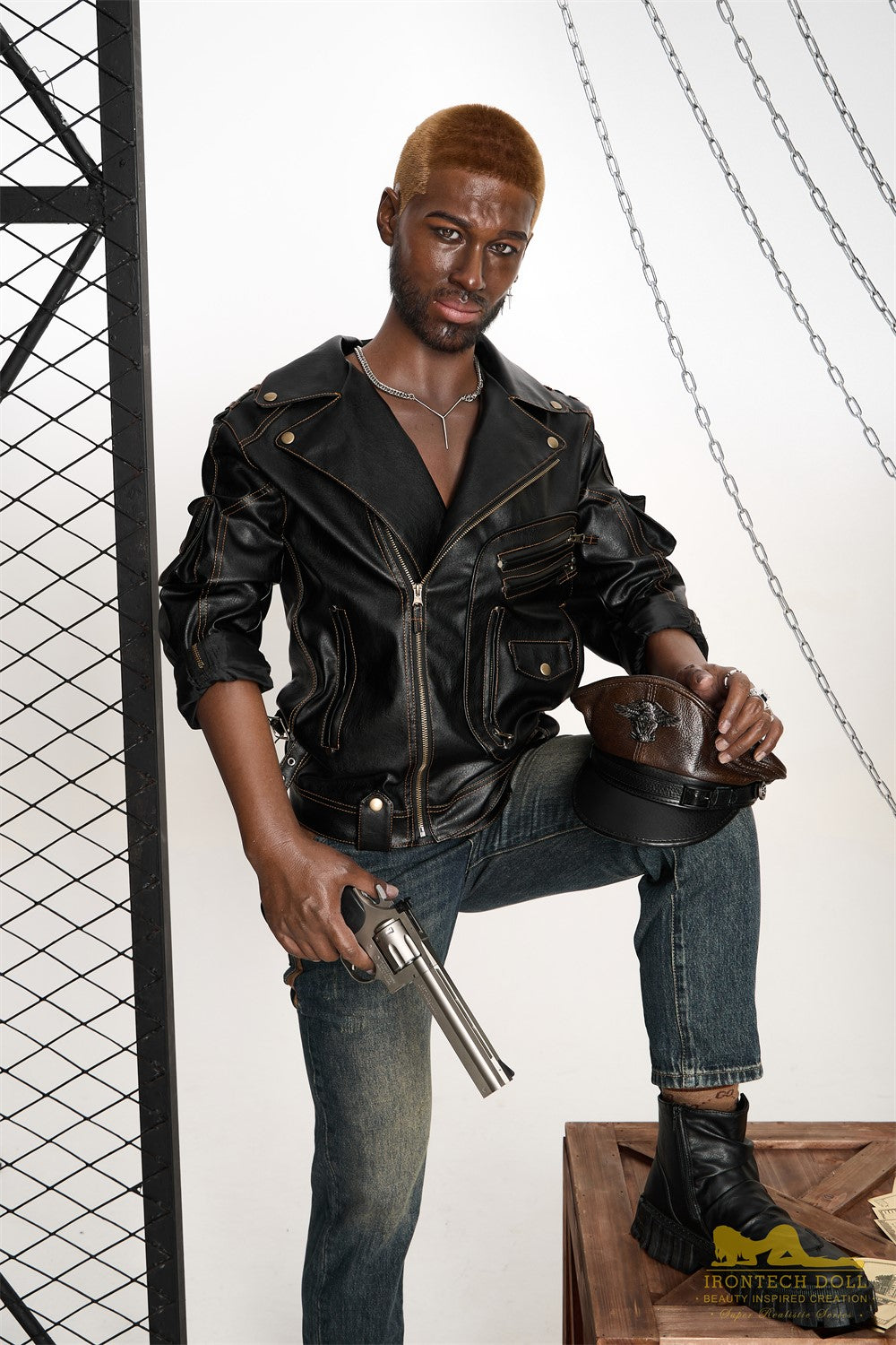 Bill mâle poupée sexuelle (Irontech Doll 176 cm M7 Silicone)