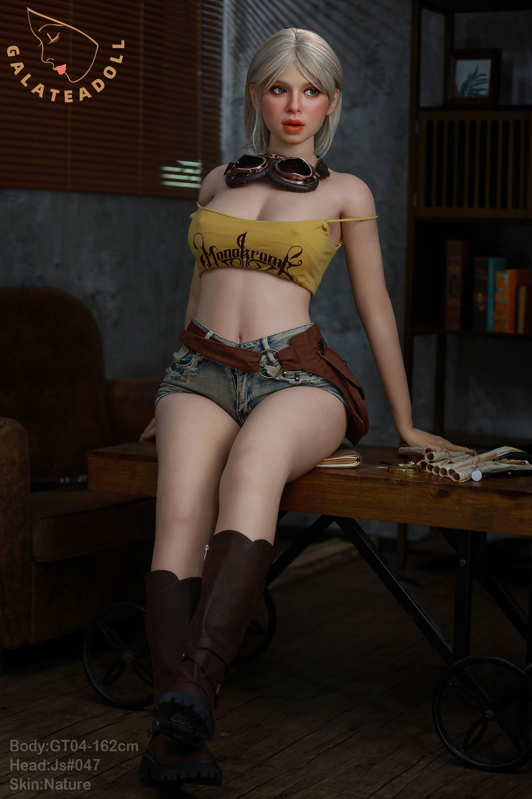 Emma sekspop (Galatea Doll 162 cm C-cup #047 siliconen)