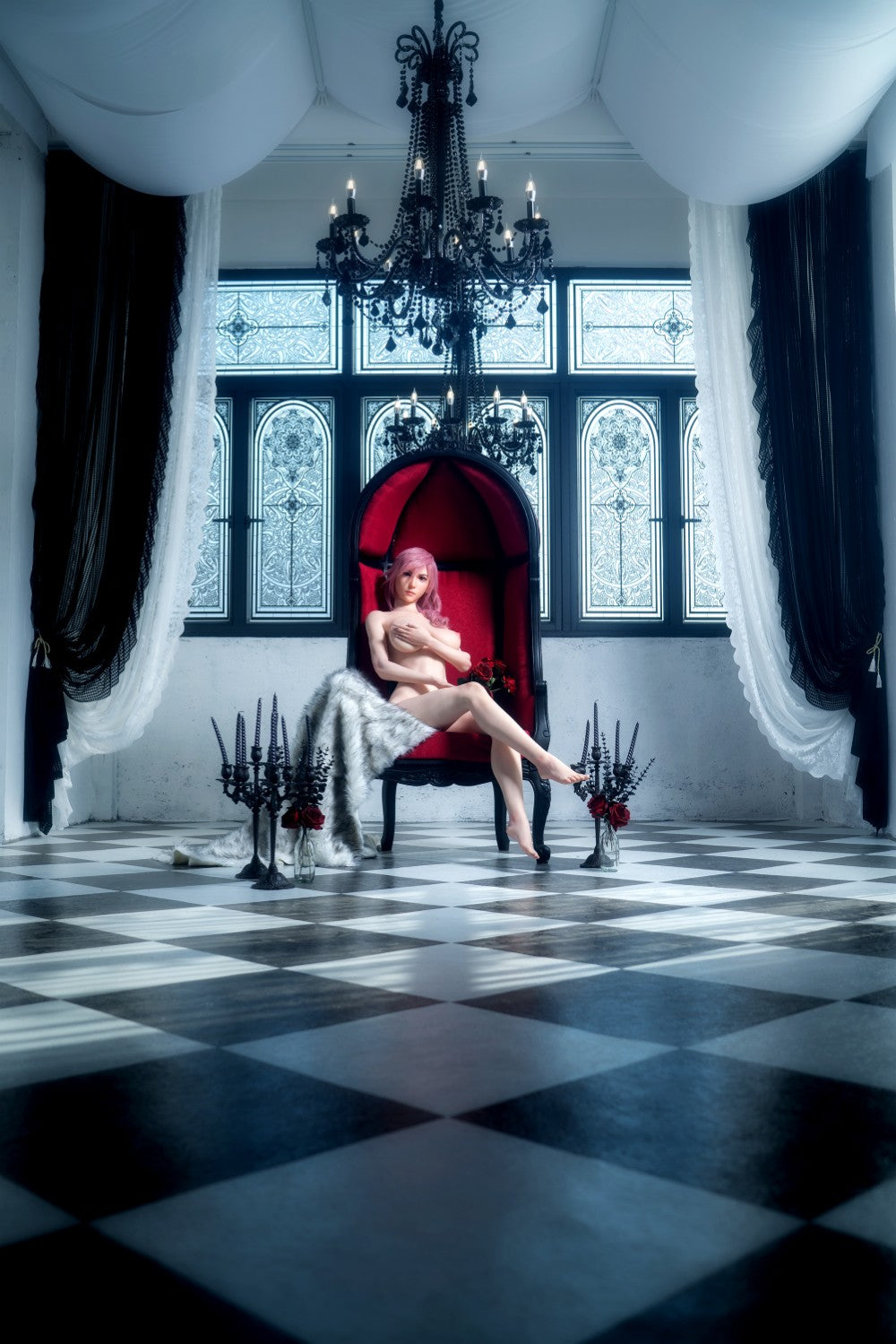 Lightning poupée sexuelle (Game Lady 171 cm (Coupe G No.19 Silicone)