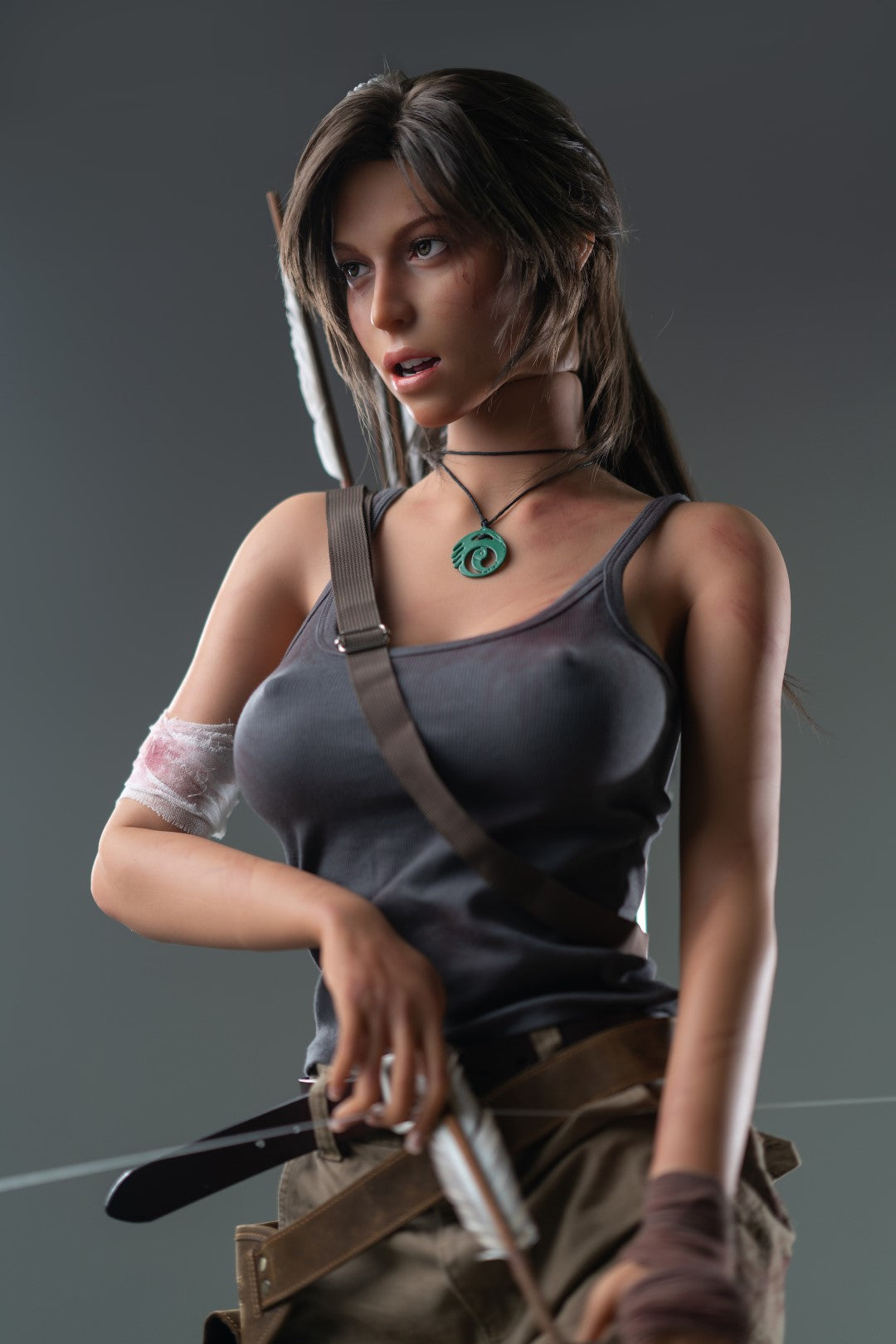 Lara Croft poupée sexuelle (Game Lady 166 cm (E-Cup N°20 Silicone)