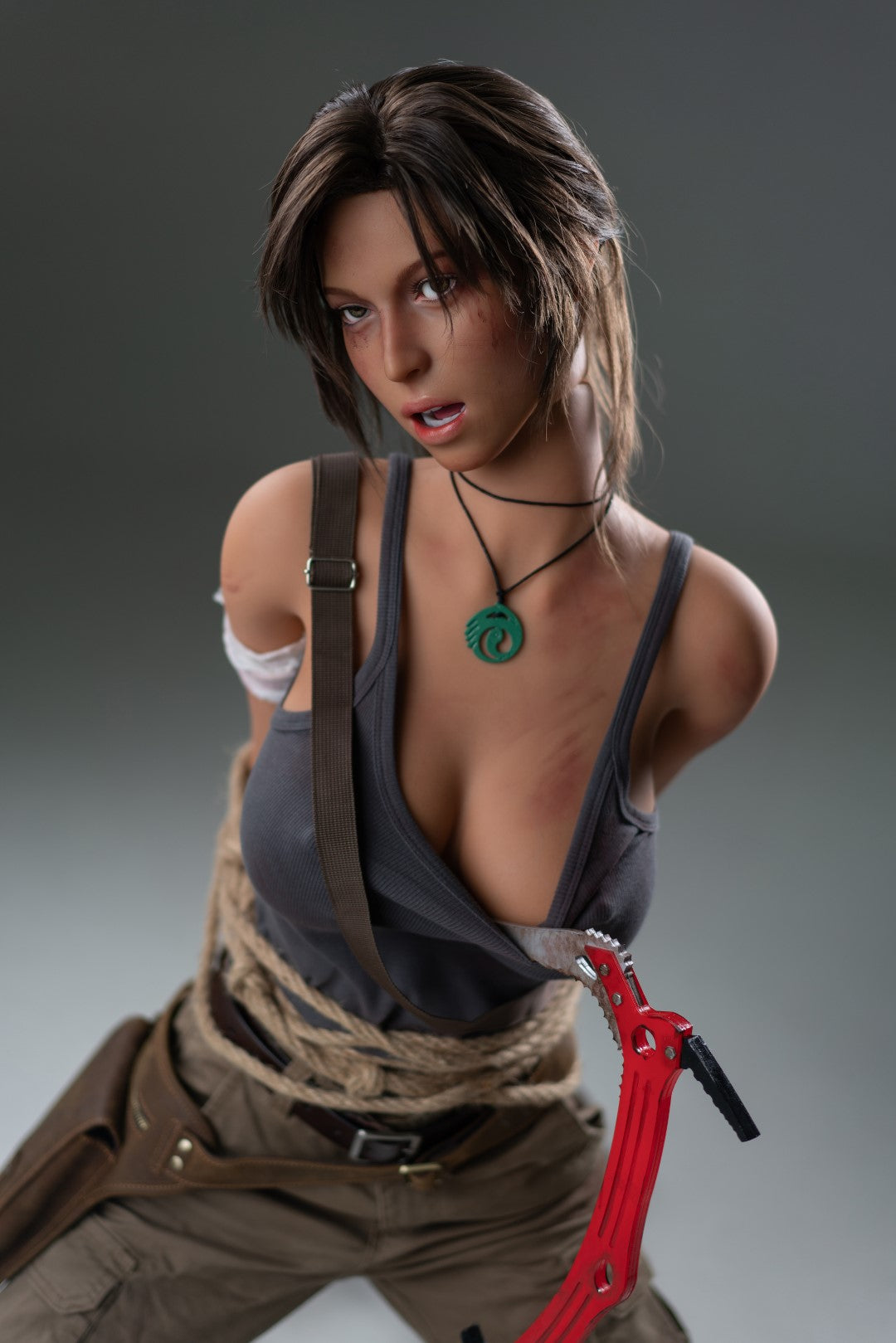 Lara Croft poupée sexuelle (Game Lady 166 cm (E-Cup N°20 Silicone)