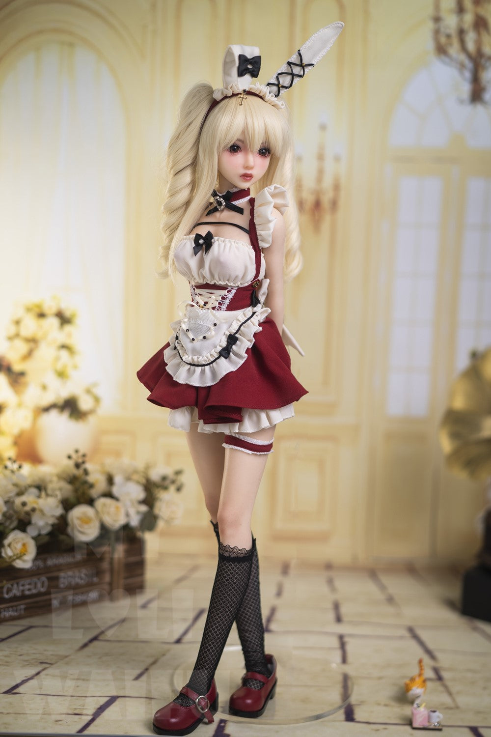 Lolita-sekspop (My Loli Waifu 60 cm C-cup #M1 siliconen)