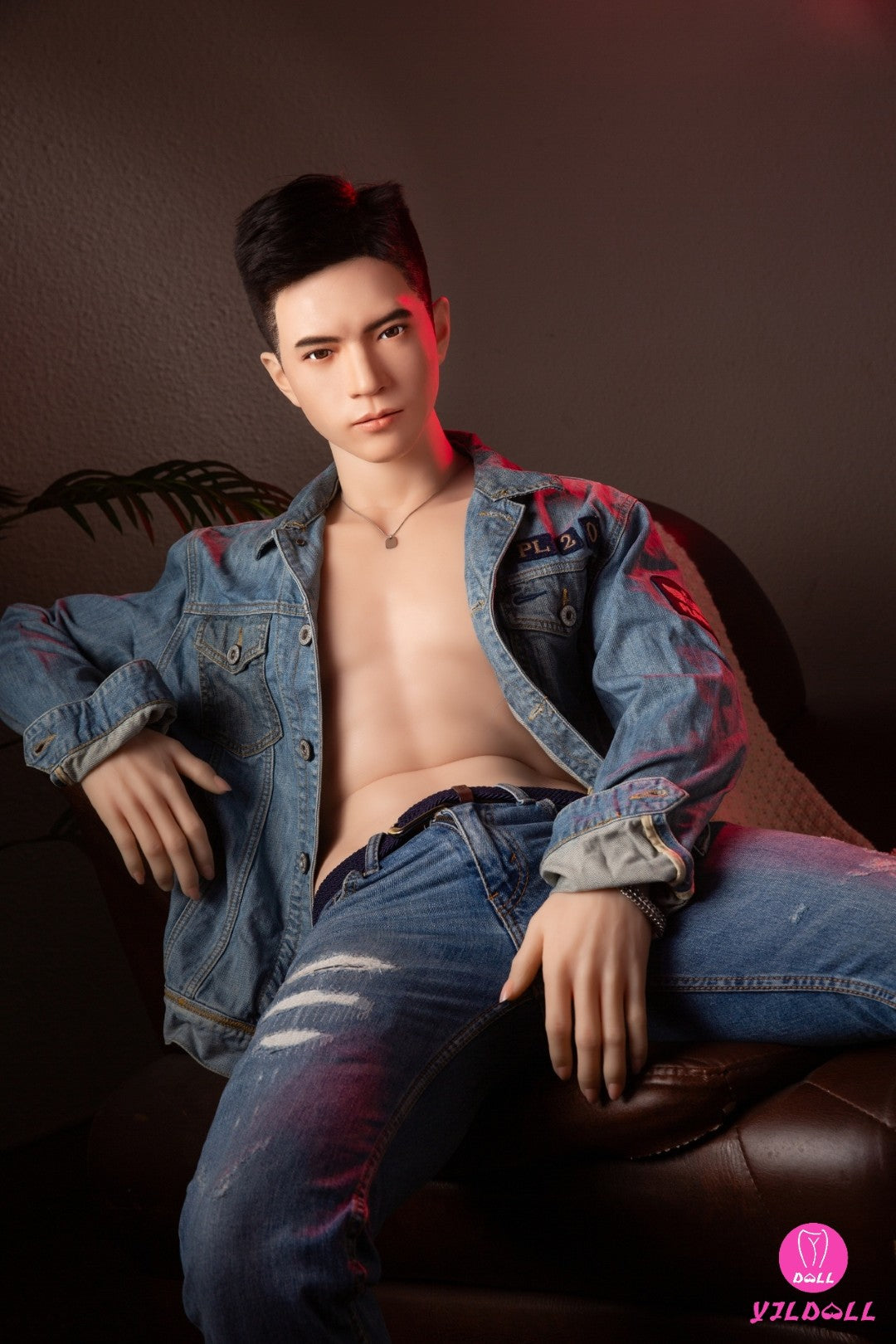 Edward mâle poupée sexuelle (YJL Doll 177cm MD018 Silicone)