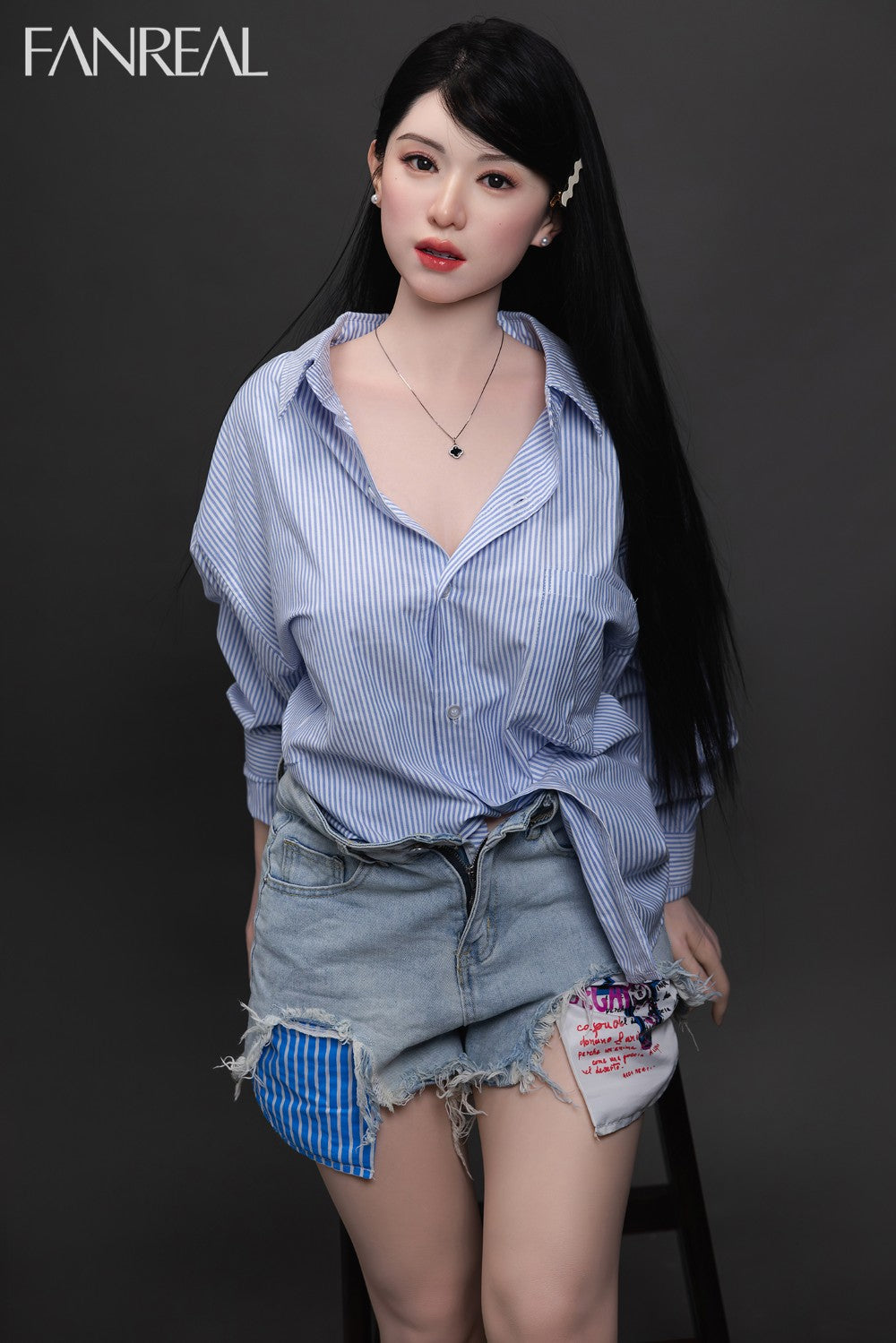 Kimmy-sekspop (FanReal Doll F-cup van 155 cm RST Siliconen)