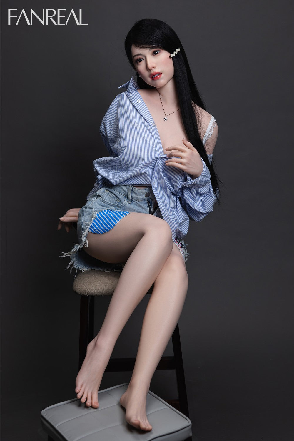 Kimmy poupée sexuelle (FanReal Doll 155 cm f-tobe RST Silicone)