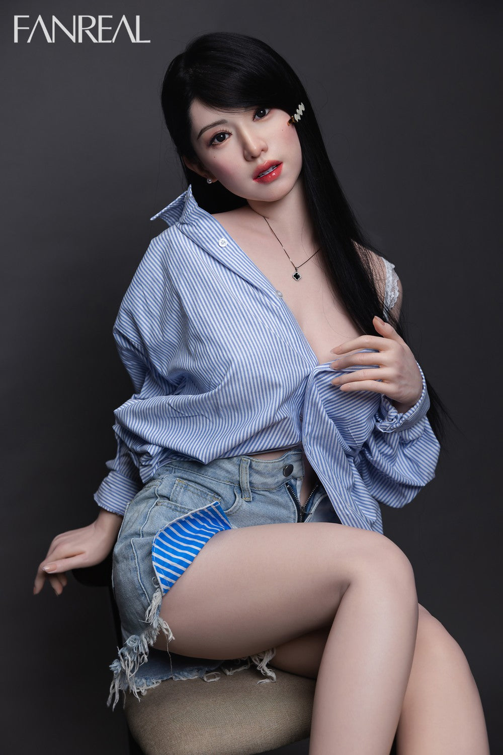 Kimmy-sekspop (FanReal Doll F-cup van 155 cm RST Siliconen)