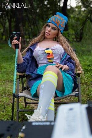 Kelly Sexdocka (FanReal Doll 155cm F-kupa Silikon)