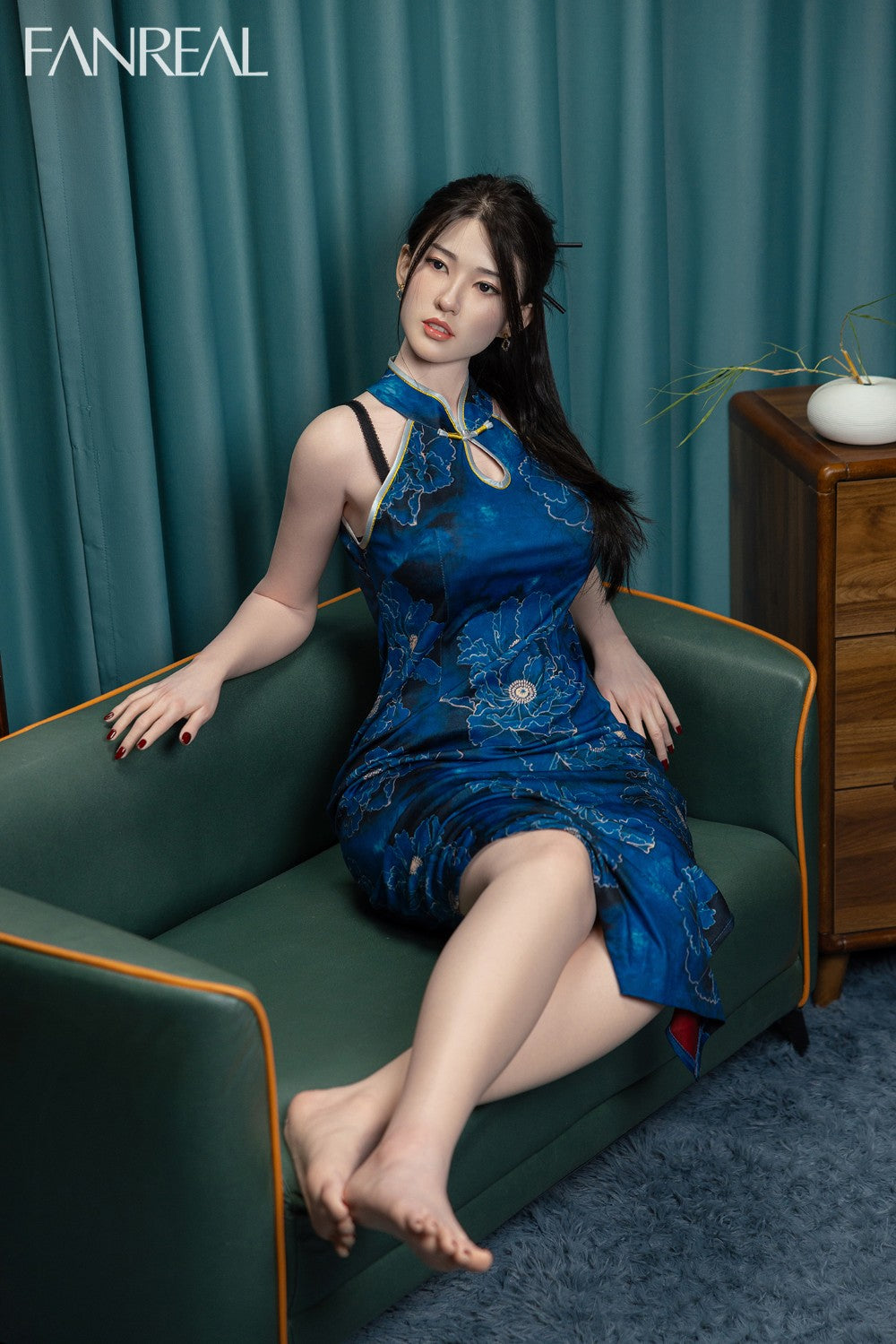 Faye poupée sexuelle (FanReal Doll 170 cm G-cup Silicone)