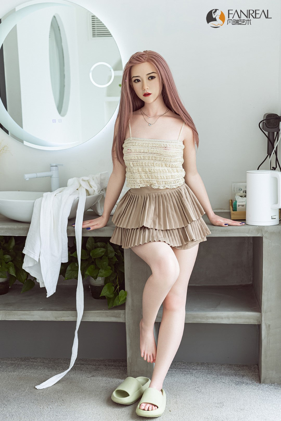 Qian sexpuppe (FanReal Doll 158cm B-cup Silikon)