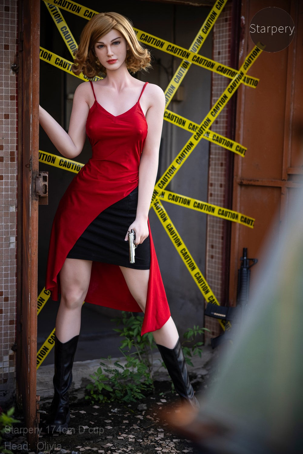 Olivia sekspop (Starpery 174cm D-cup TPE+Siliconen)