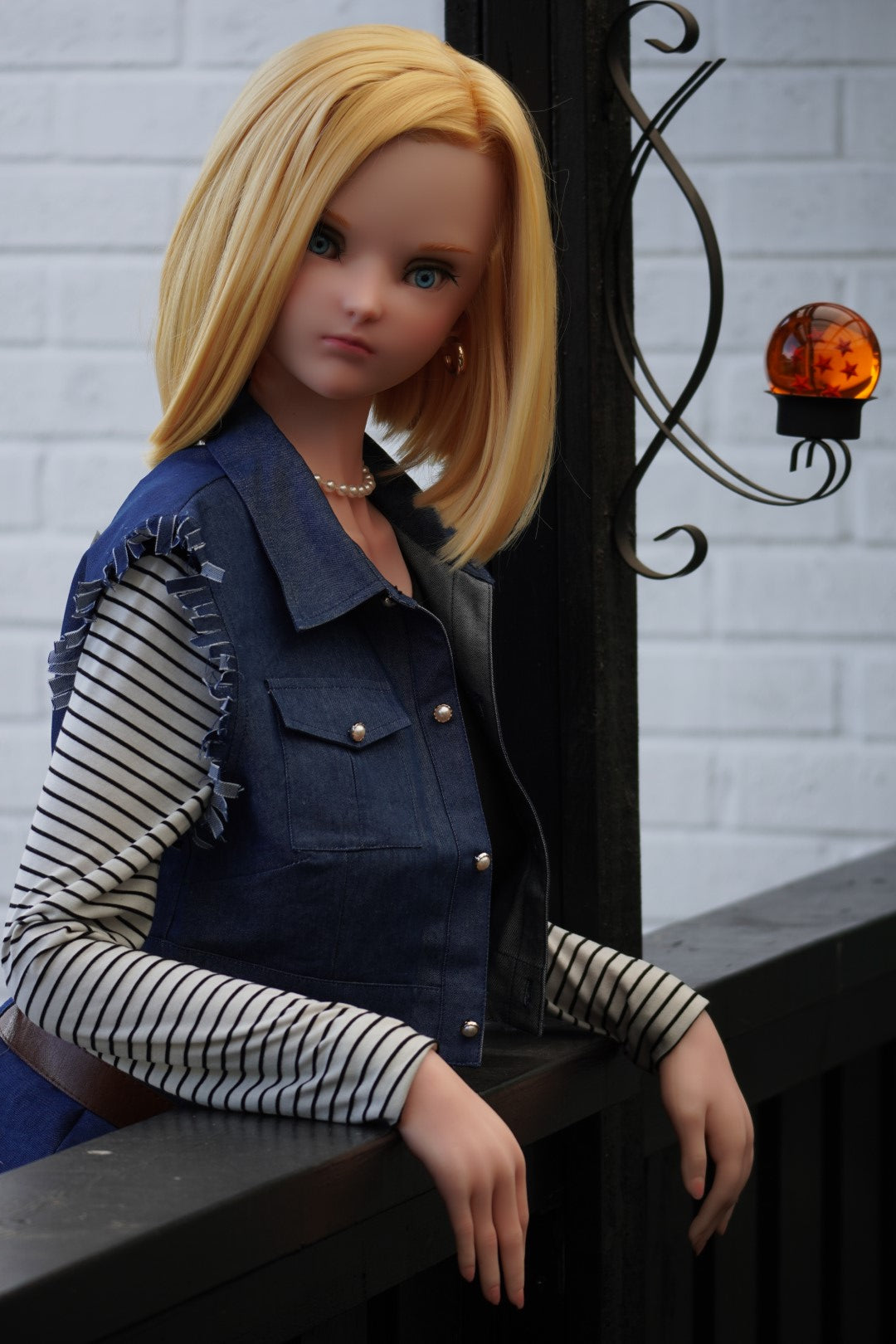 Lazuli Android 18 sekspop (Irokebijin 147 cm F-Cup siliconen)