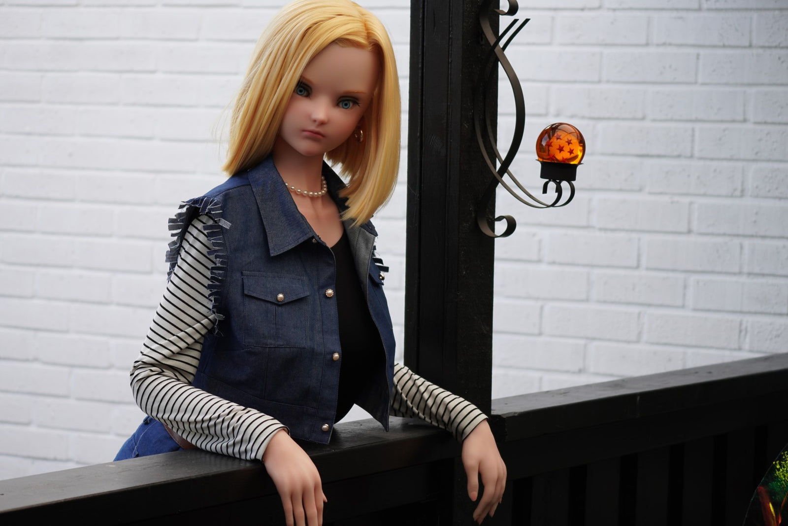 Lazuli Android 18 sekspop (Irokebijin 147 cm F-Cup siliconen)