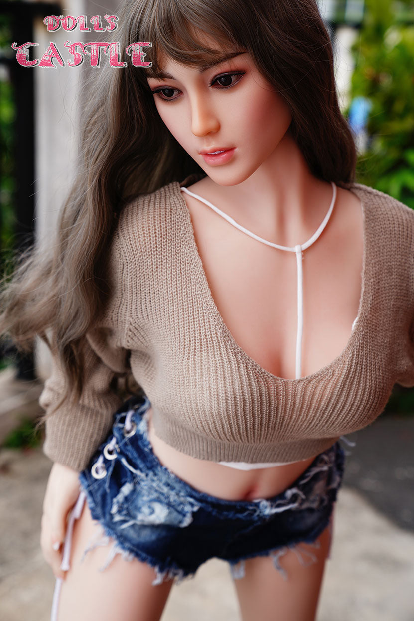 Mijn sekspop (Dolls Castle 156cm B-Cup #82 Silicone)