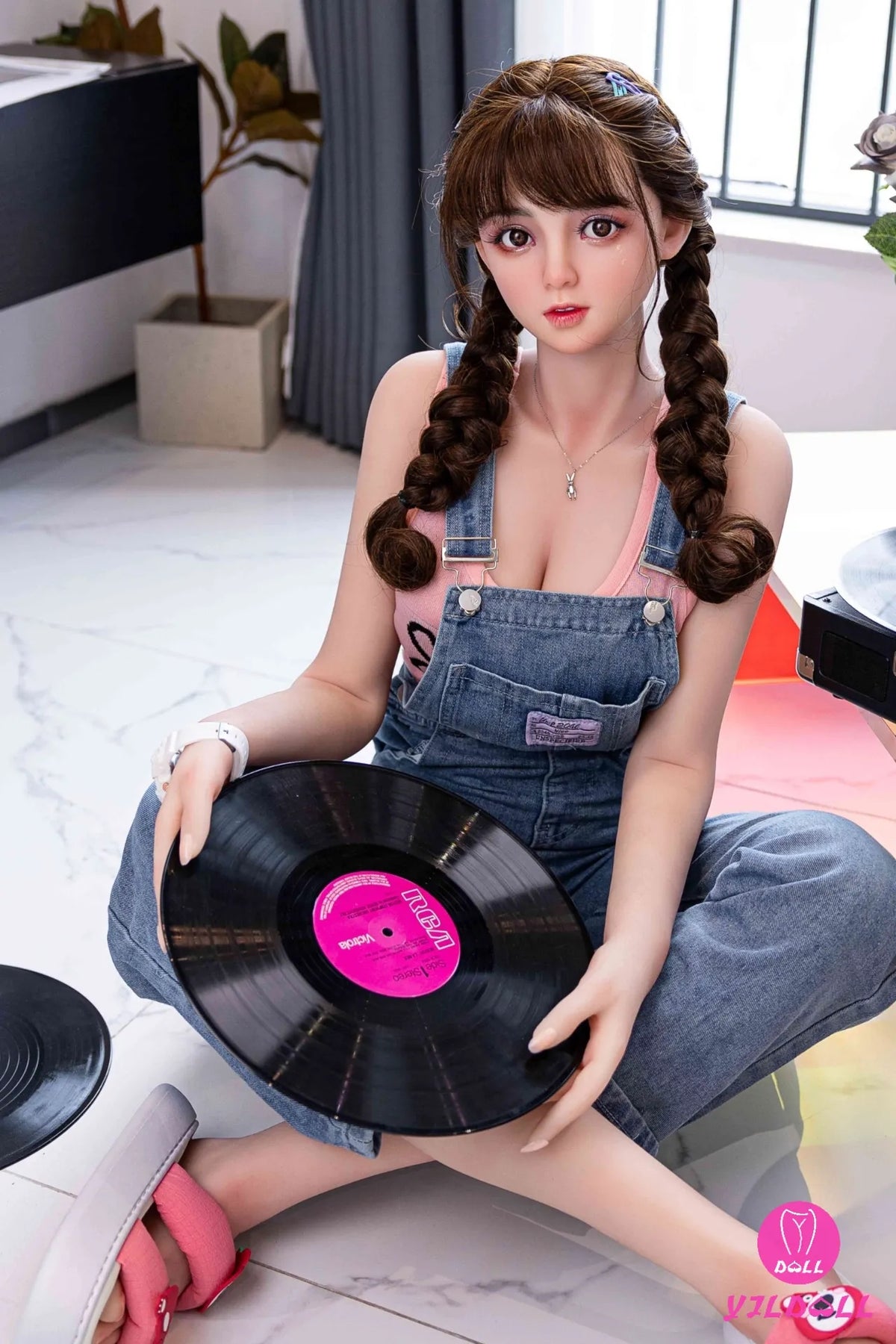 Laney-sekspop (YJL Doll 148 cm D-cup #381 TPE+siliconen)