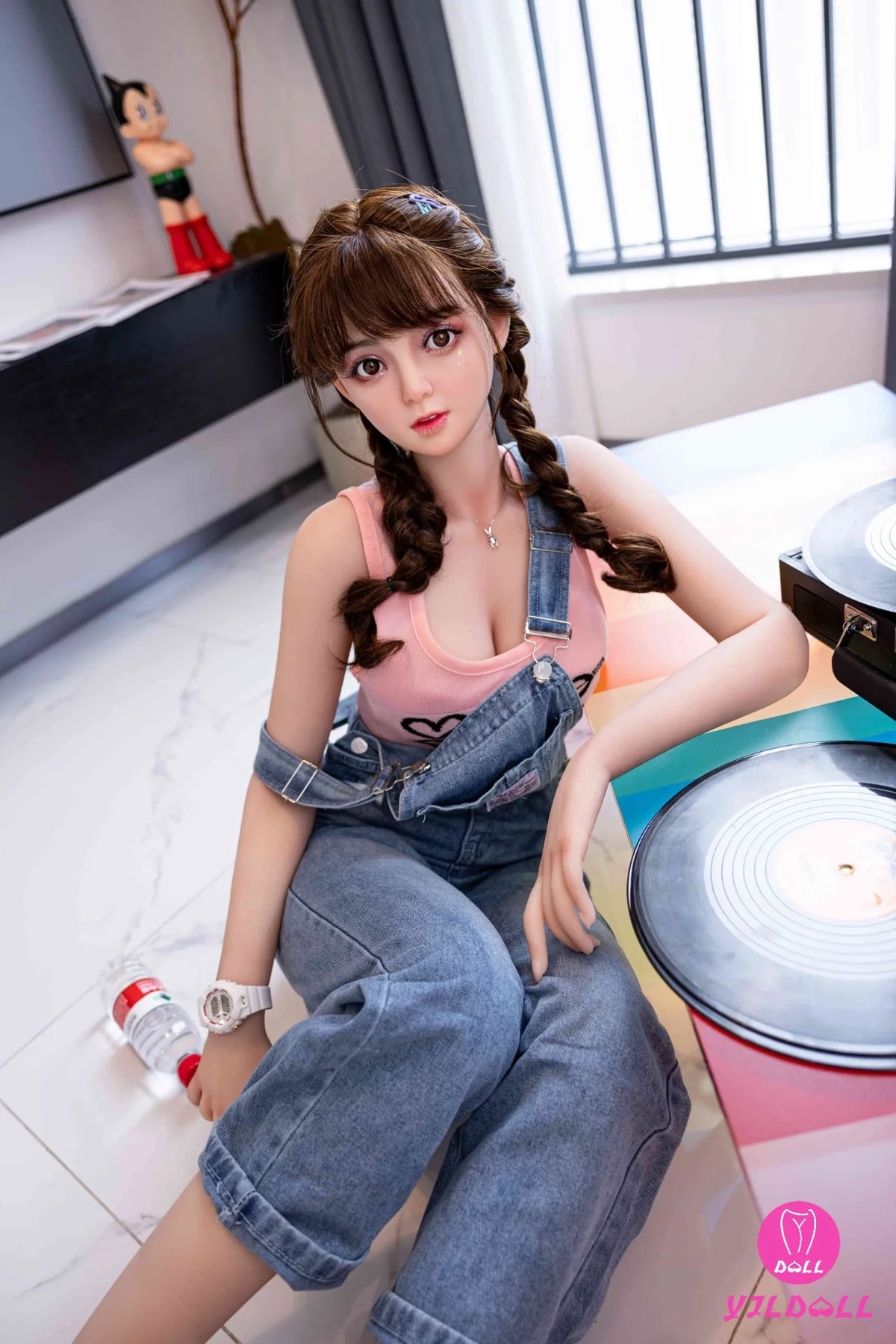 Laney-sekspop (YJL Doll 148 cm D-cup #381 TPE+siliconen)